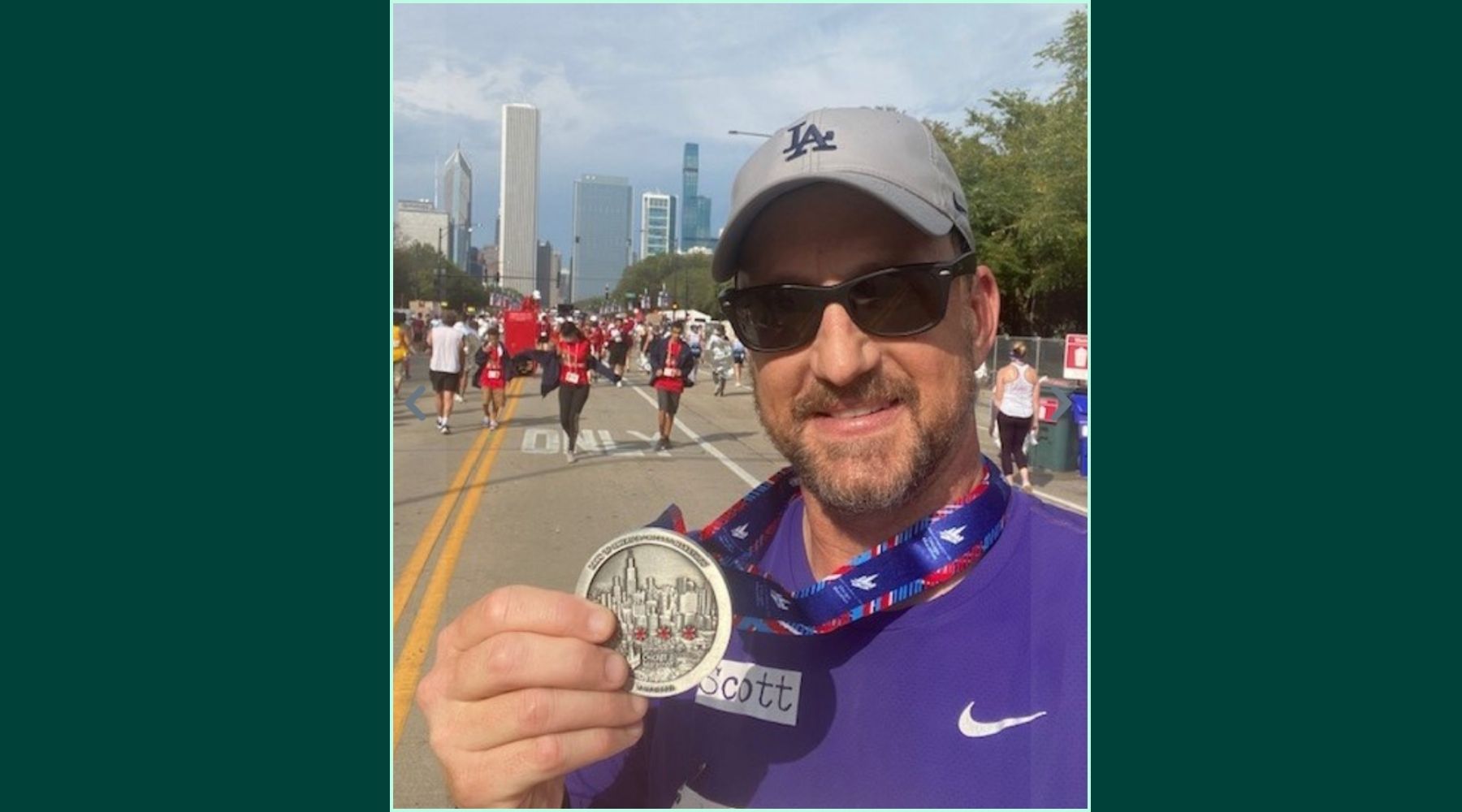 Scott Hampton's Sydney Marathon for WeGotThis.org