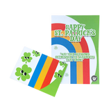 BLANK St. Patrick's Day Shamrock POP Greeting Card