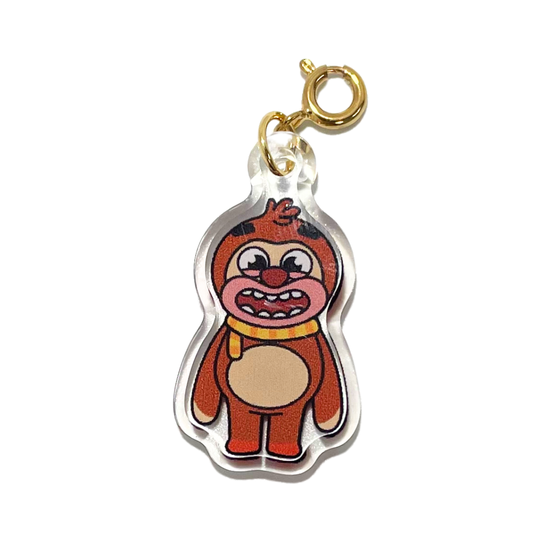 Barnaby Bigfoot Acrylic Charm