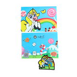 Be Unique-corn Unicorn POP Greeting Card with Patch