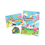 Be Unique-corn Unicorn POP Greeting Card with Patch