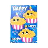 BLANK Happy Birthday POP Greeting Card