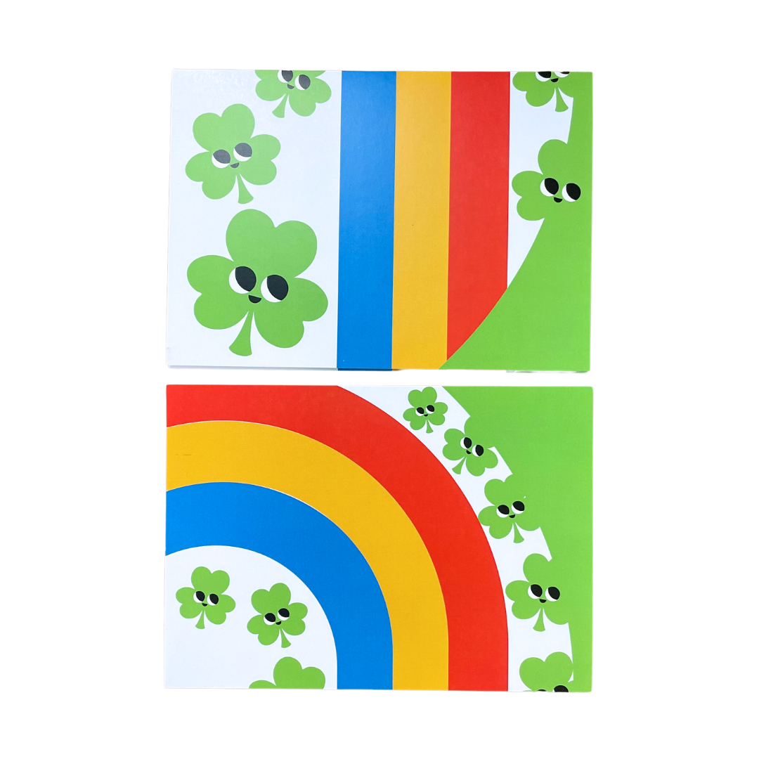 BLANK St. Patrick's Day Shamrock POP Greeting Card
