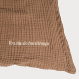 Inspirational Muslin Blanket