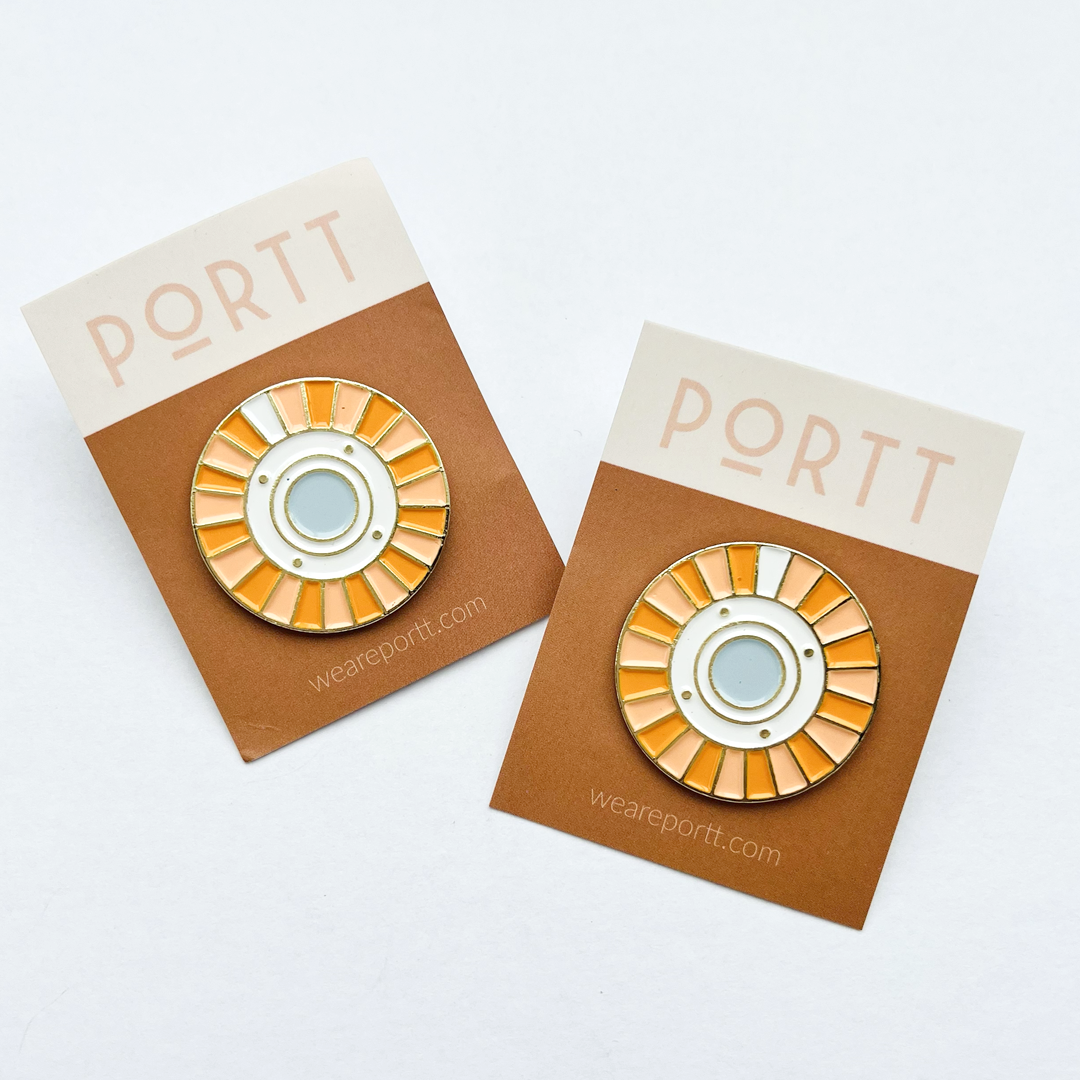 Portt Enamel Pin