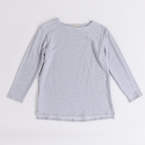 Women’s Gray Chemotherapy Long-Sleeved Shirt
