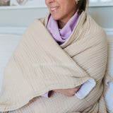 Inspirational Muslin Blanket