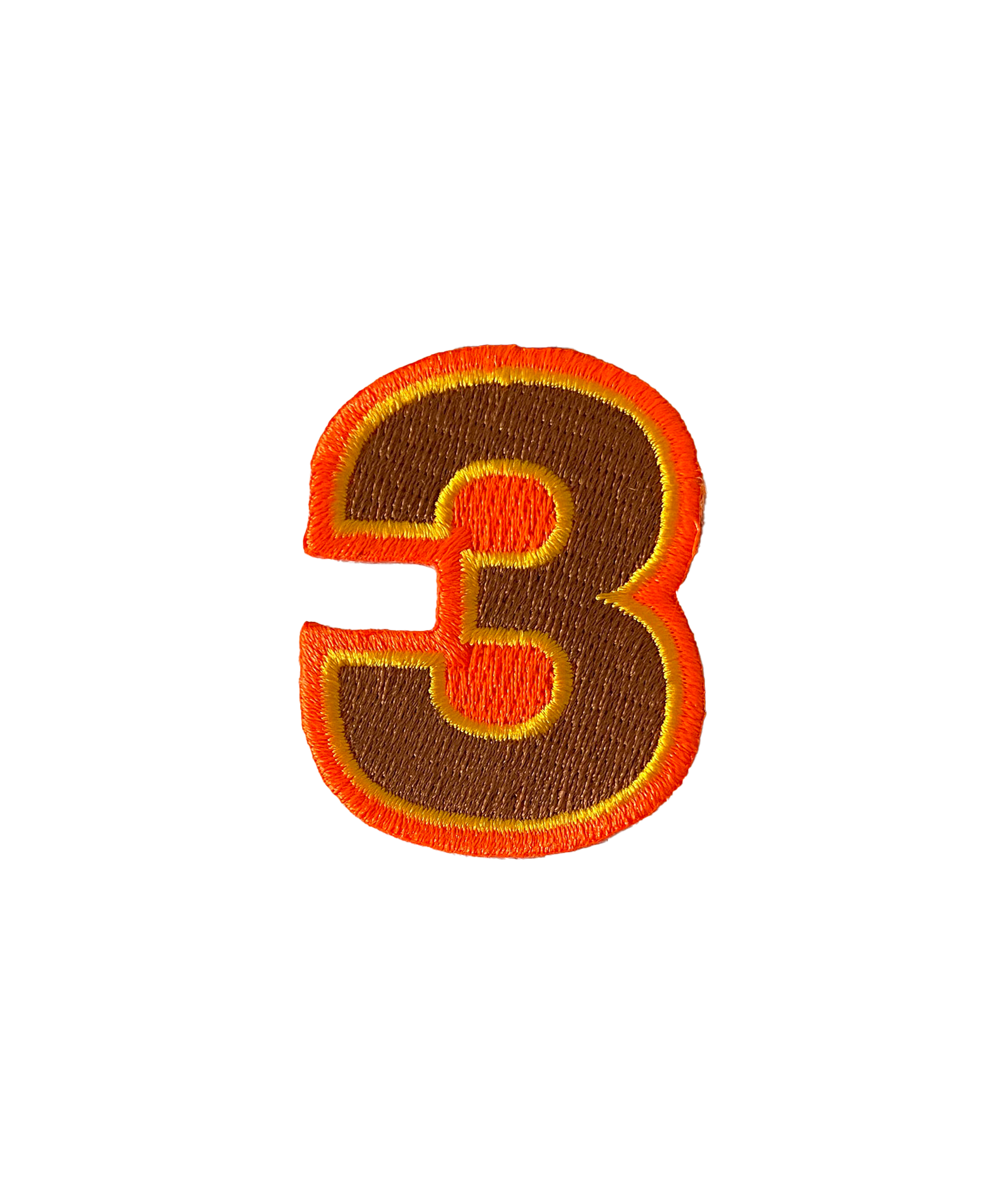 #3 Embroidered Patch