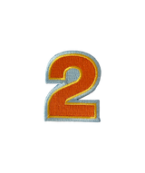 #2 Embroidered Patch