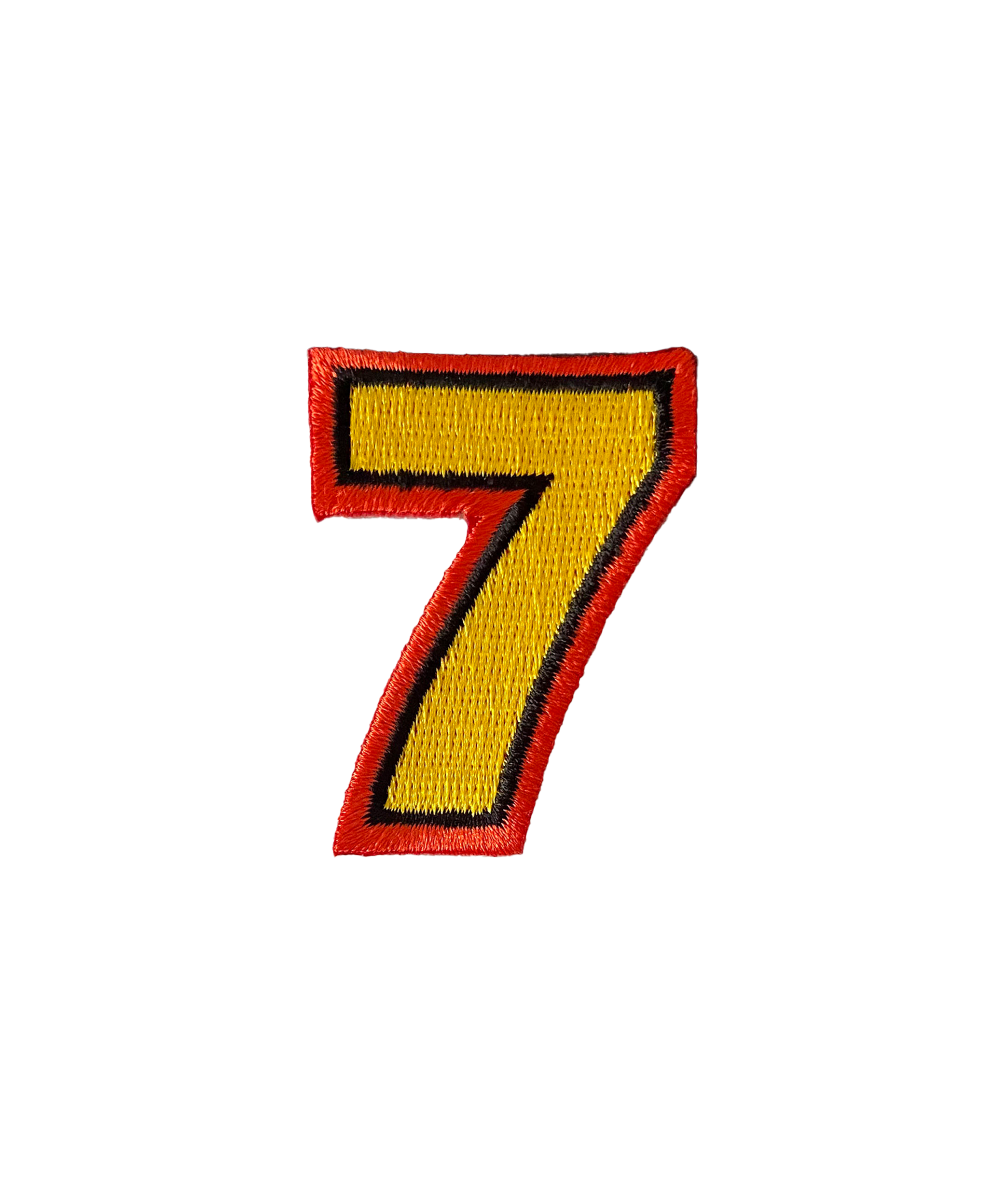 #7 Embroidered Patch