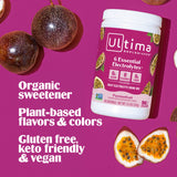 Passionfruit electrolyte drink mix - Ultima Replenisher