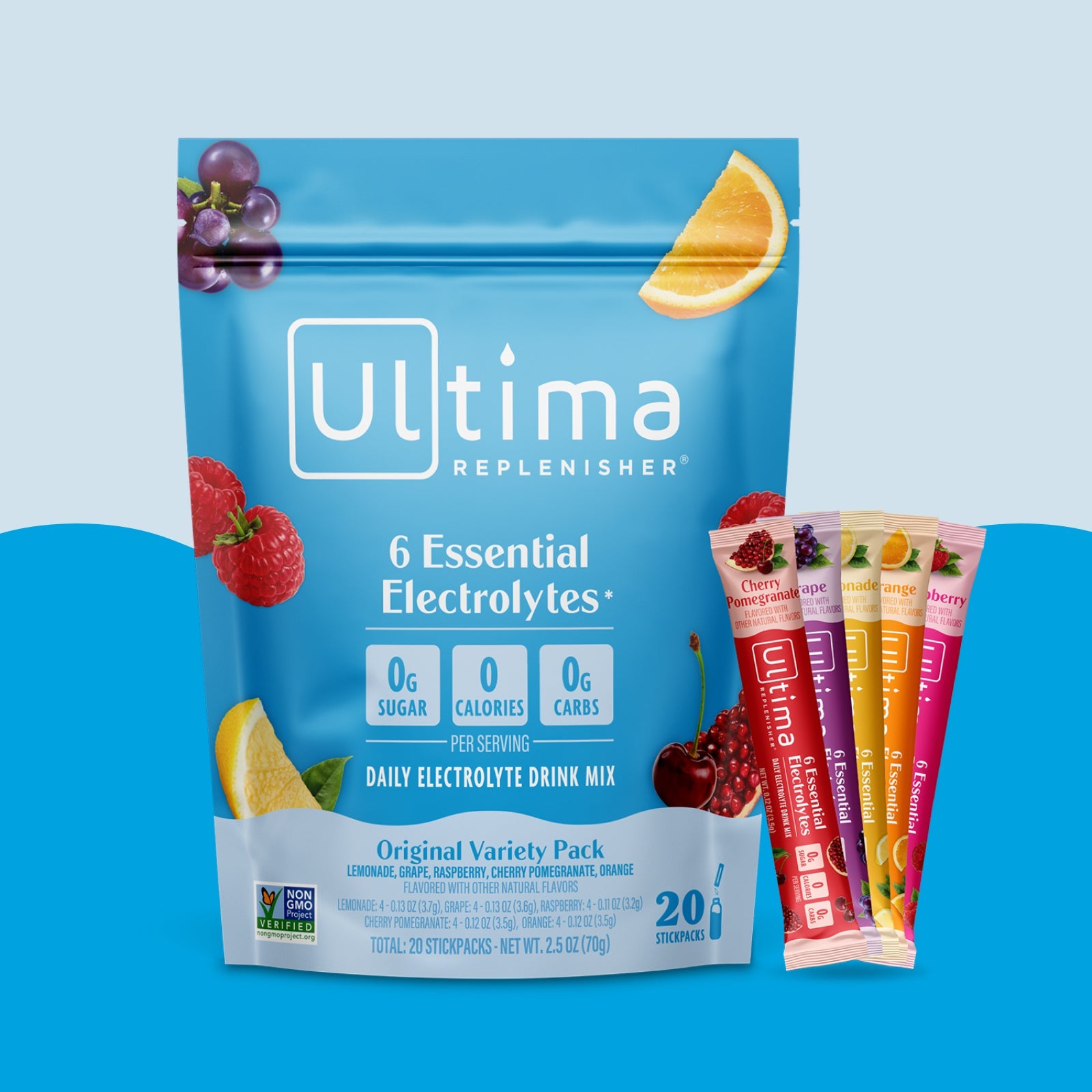 Original Variety pack electrolyte drink mix - Ultima Replenisher
