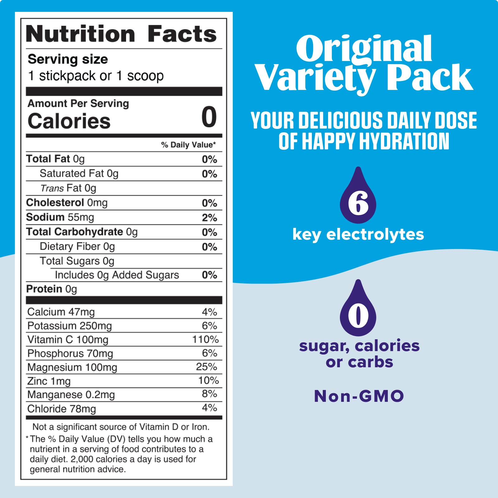 Original Variety pack electrolyte drink mix - Ultima Replenisher