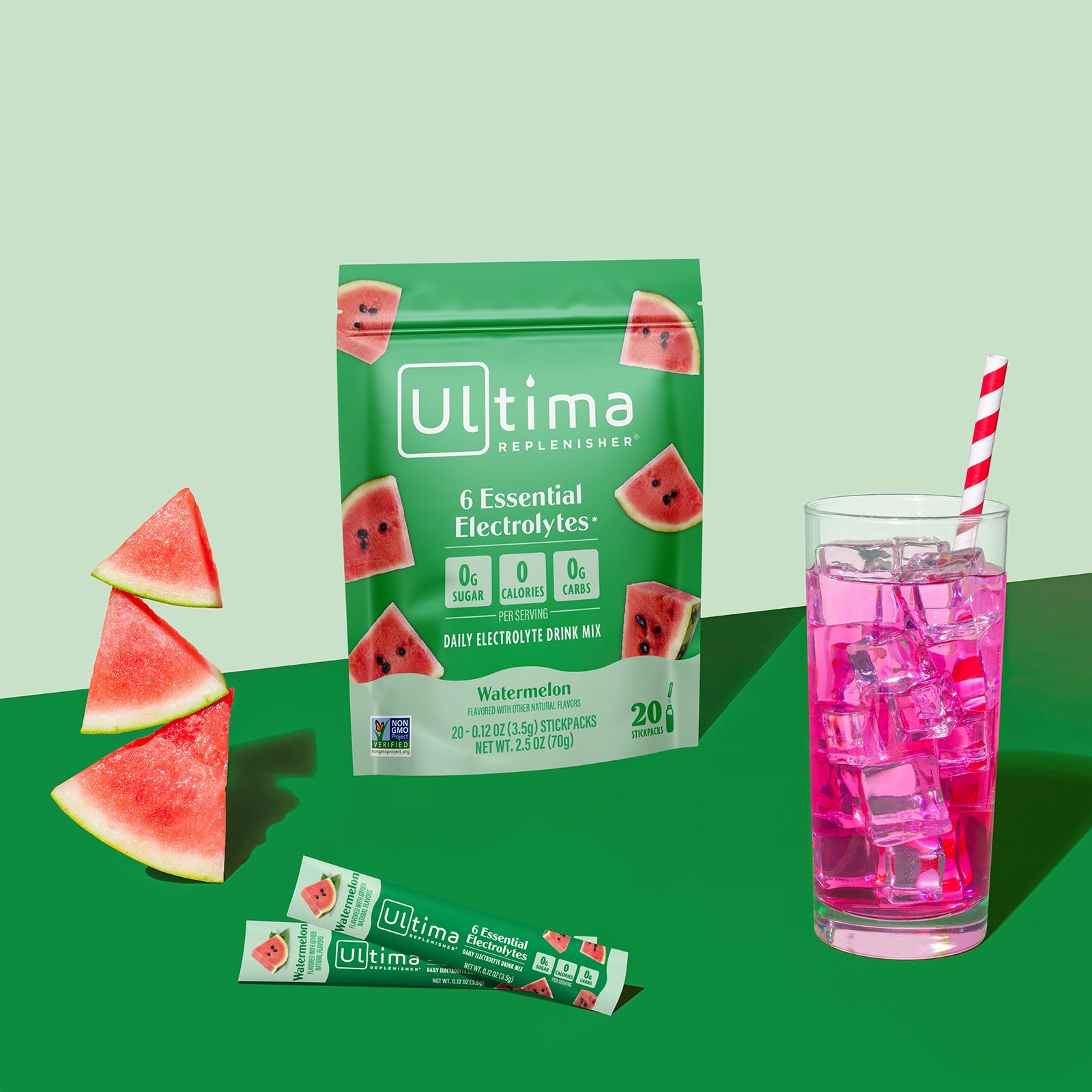 Watermelon electrolyte drink mix - Ultima Replenisher
