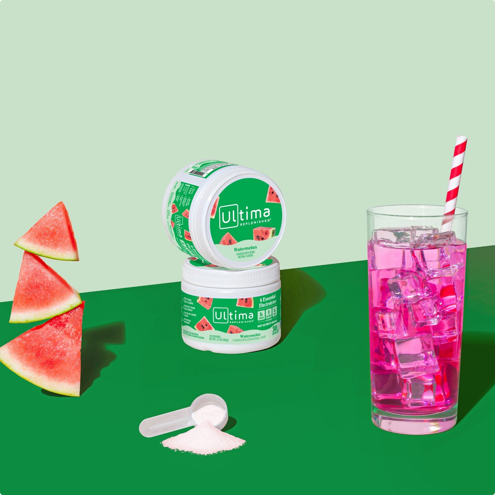 Watermelon electrolyte drink mix - Ultima Replenisher