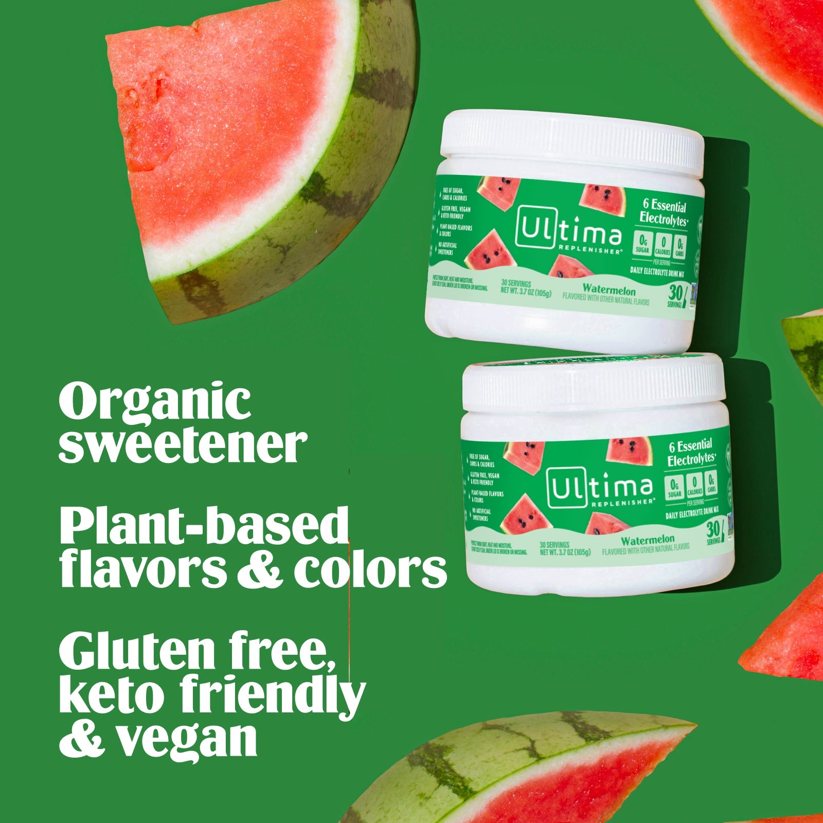 Watermelon electrolyte drink mix - Ultima Replenisher