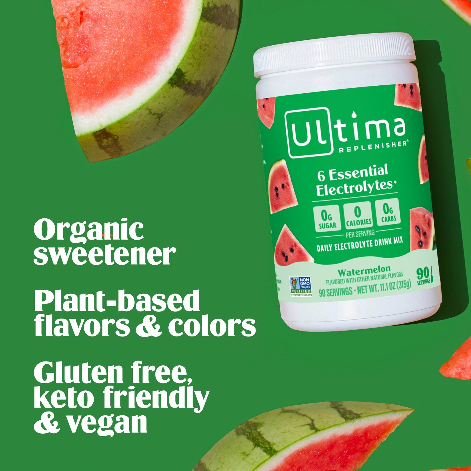 Watermelon electrolyte drink mix - Ultima Replenisher