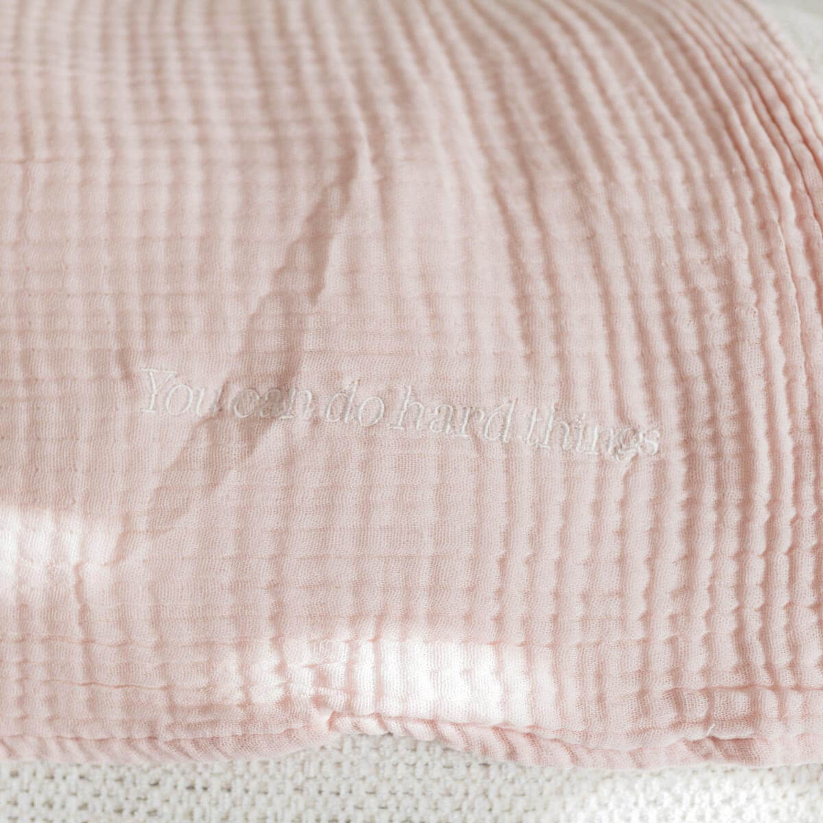 Inspirational Muslin Blanket