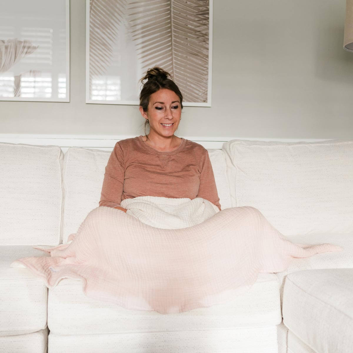 Inspirational Muslin Blanket