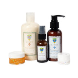 Chemo Collection Plus: Soothing Balm + Body Lotion + Eye Hydrator + Lip Balm + Face Serum