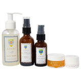Complete Face Regimen: Face Wash + Face Moisturizer + Lip Balm + Eye Hydrator + Face Serum