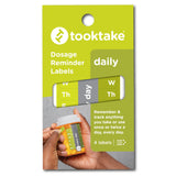 Tooktake DAILY Reminder Labels - 3 Pack (12 labels)