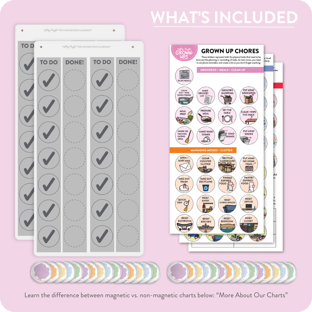 Adult Chore Charts for Parents to Divide Labor