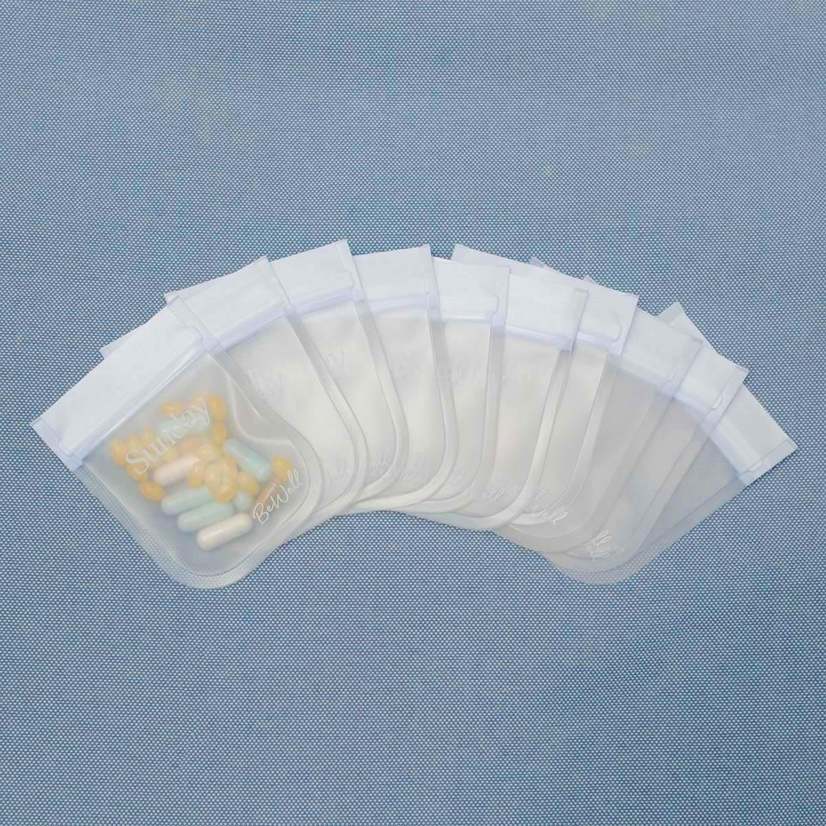 Mini Pill Pouches - Set of 10