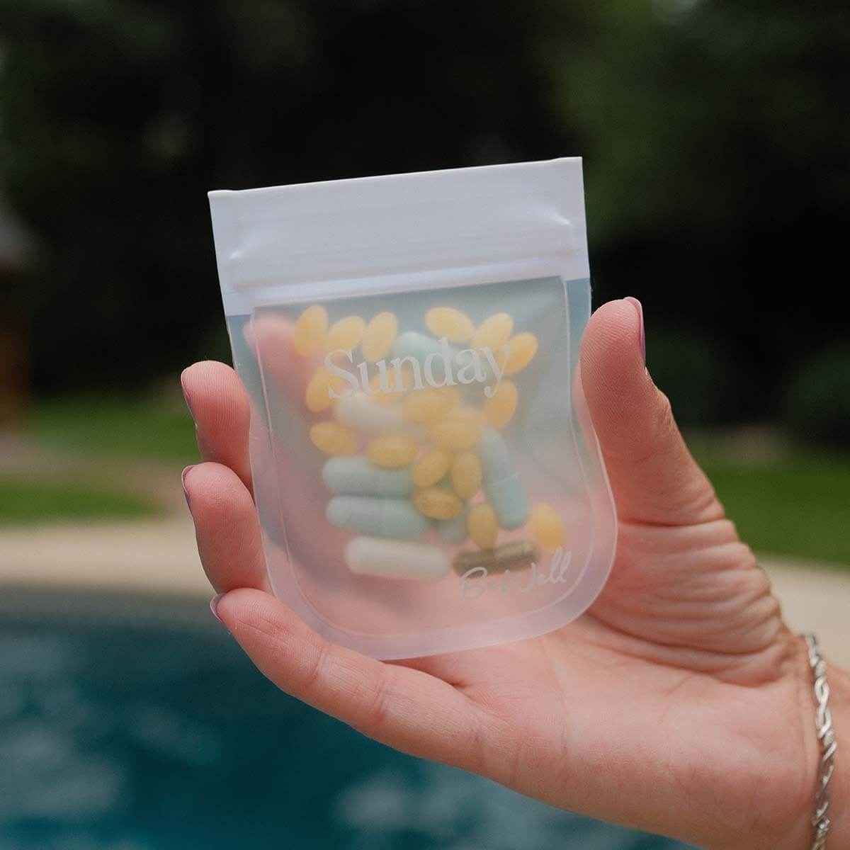 Mini Pill Pouches - Set of 10