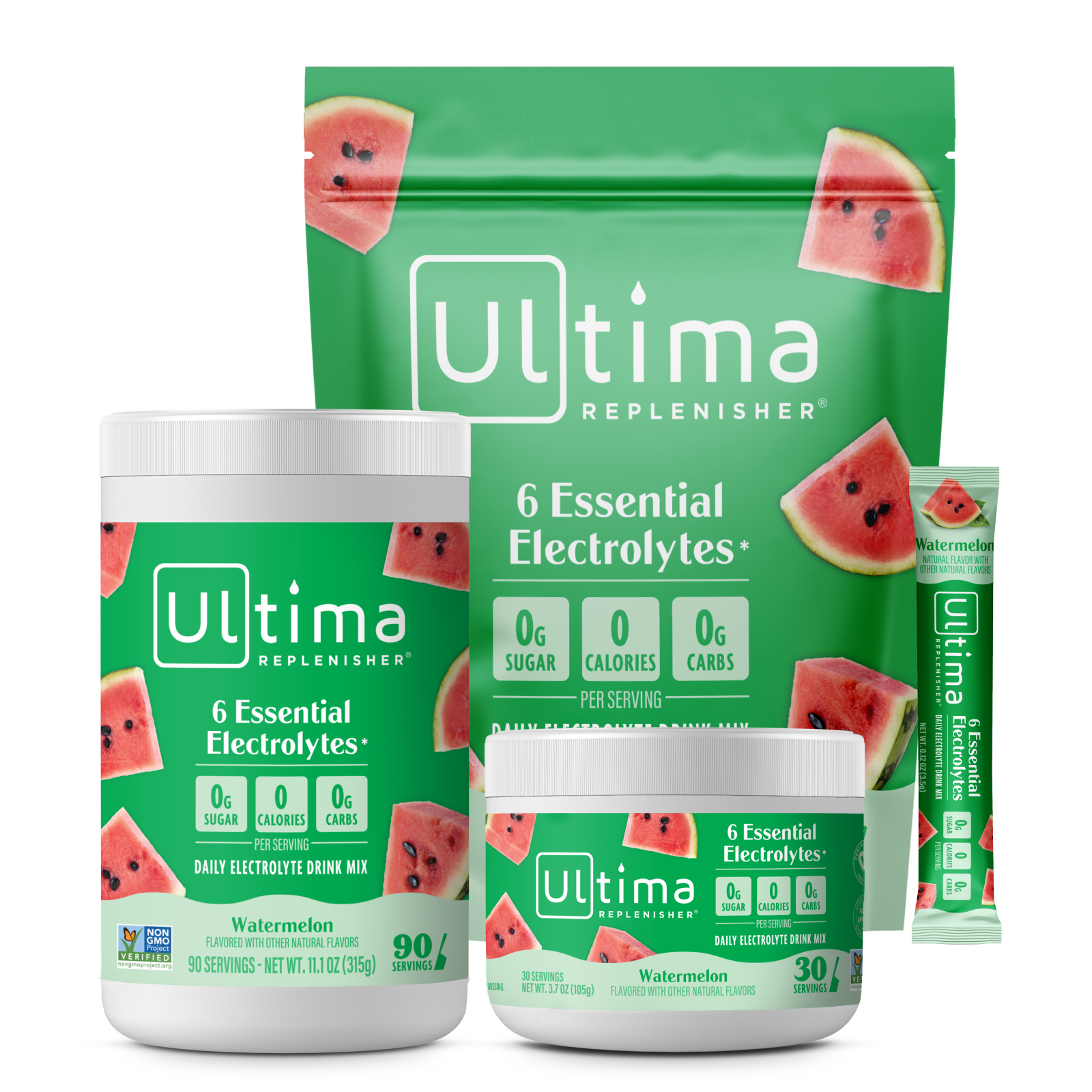 Watermelon electrolyte drink mix - Ultima Replenisher