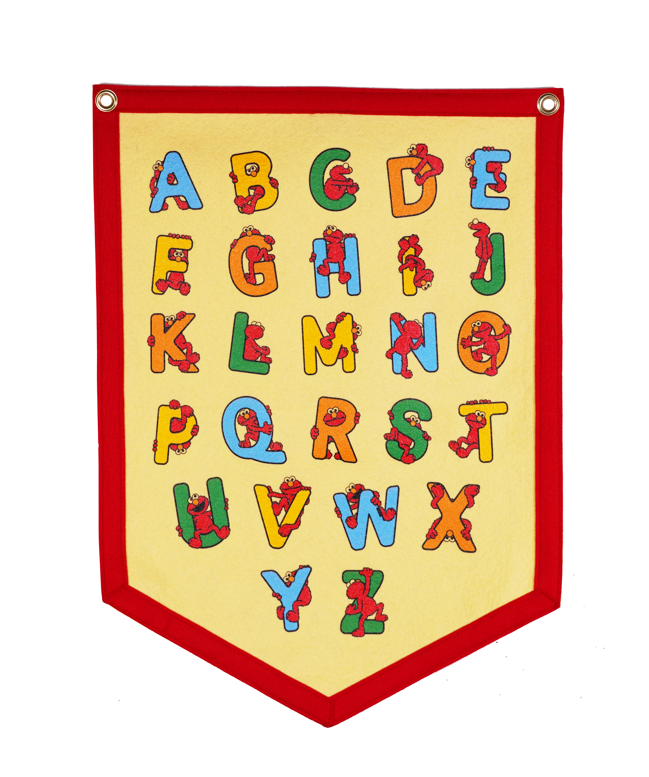 Elmo Alphabet Camp Flag • Sesame Street x Oxford Pennant