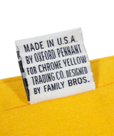 Lost & Found & Lost Again Camp Flag • Chrome Yellow x Office of Brothers x Oxford Pennant Original
