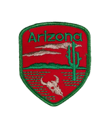 Vintage Arizona Embroidered Patch
