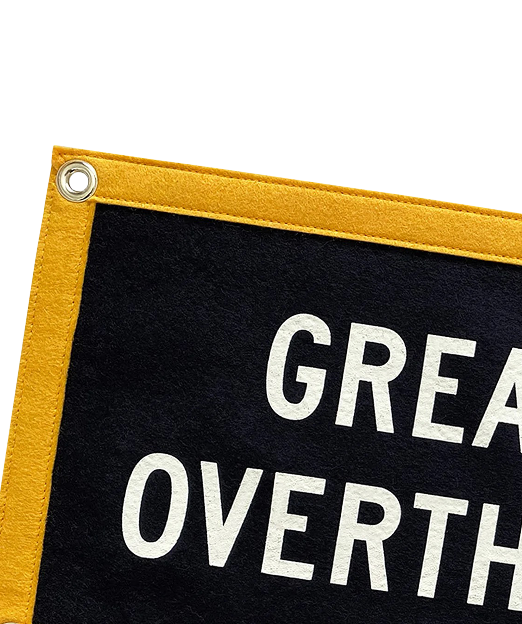 Great Minds Overthink Alike Camp Flag • Holy Smokes x Oxford Pennant