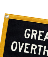 Great Minds Overthink Alike Camp Flag • Holy Smokes x Oxford Pennant