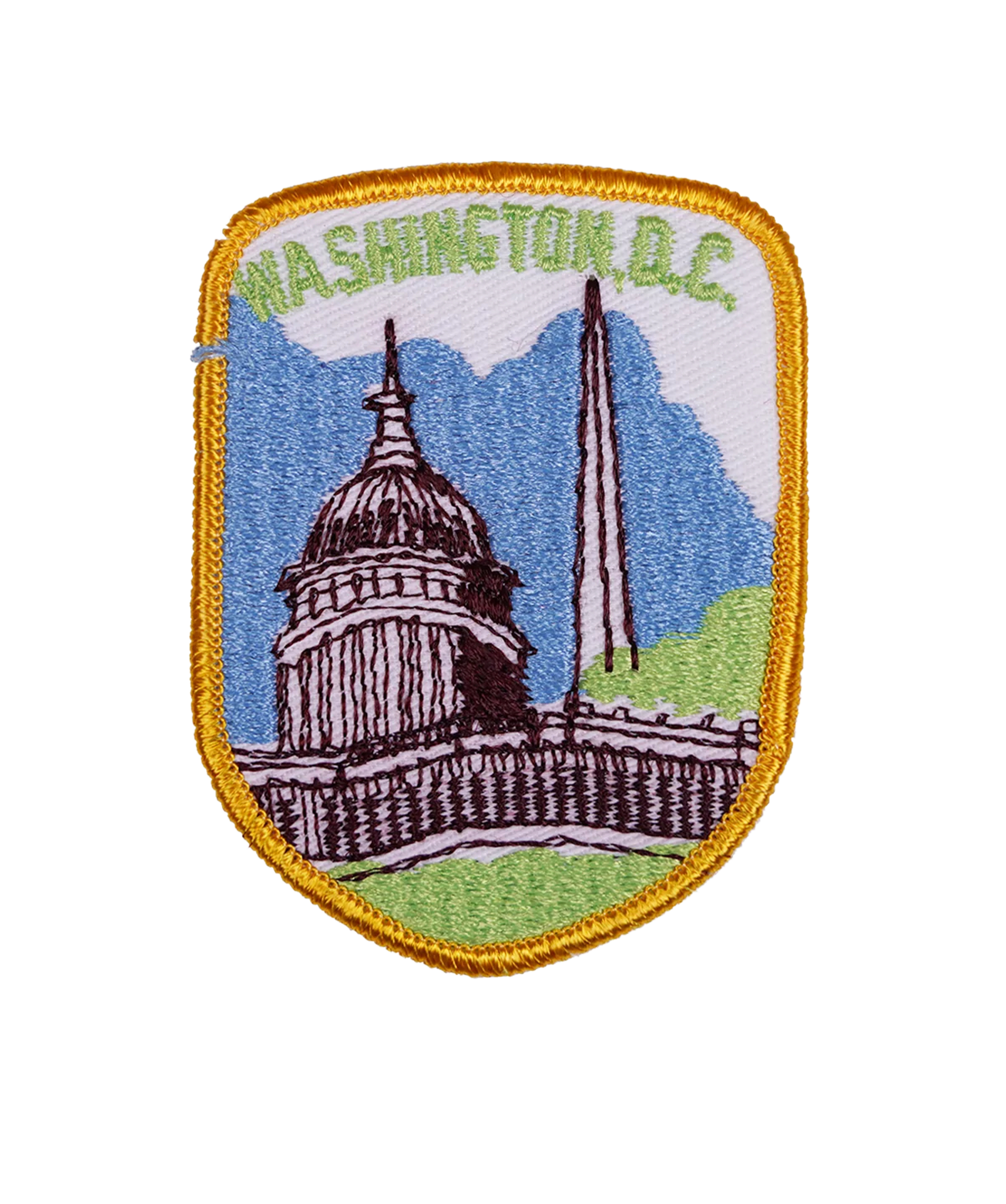 Vintage Washington D.C. Embroidered Patch