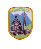 Vintage Washington D.C. Embroidered Patch