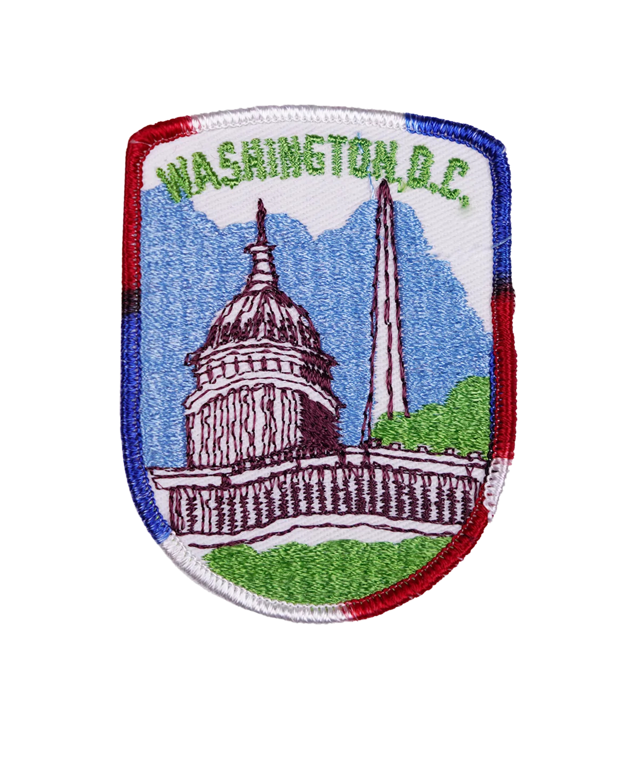 Vintage Washington D.C. Embroidered Patch