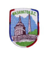 Vintage Washington D.C. Embroidered Patch
