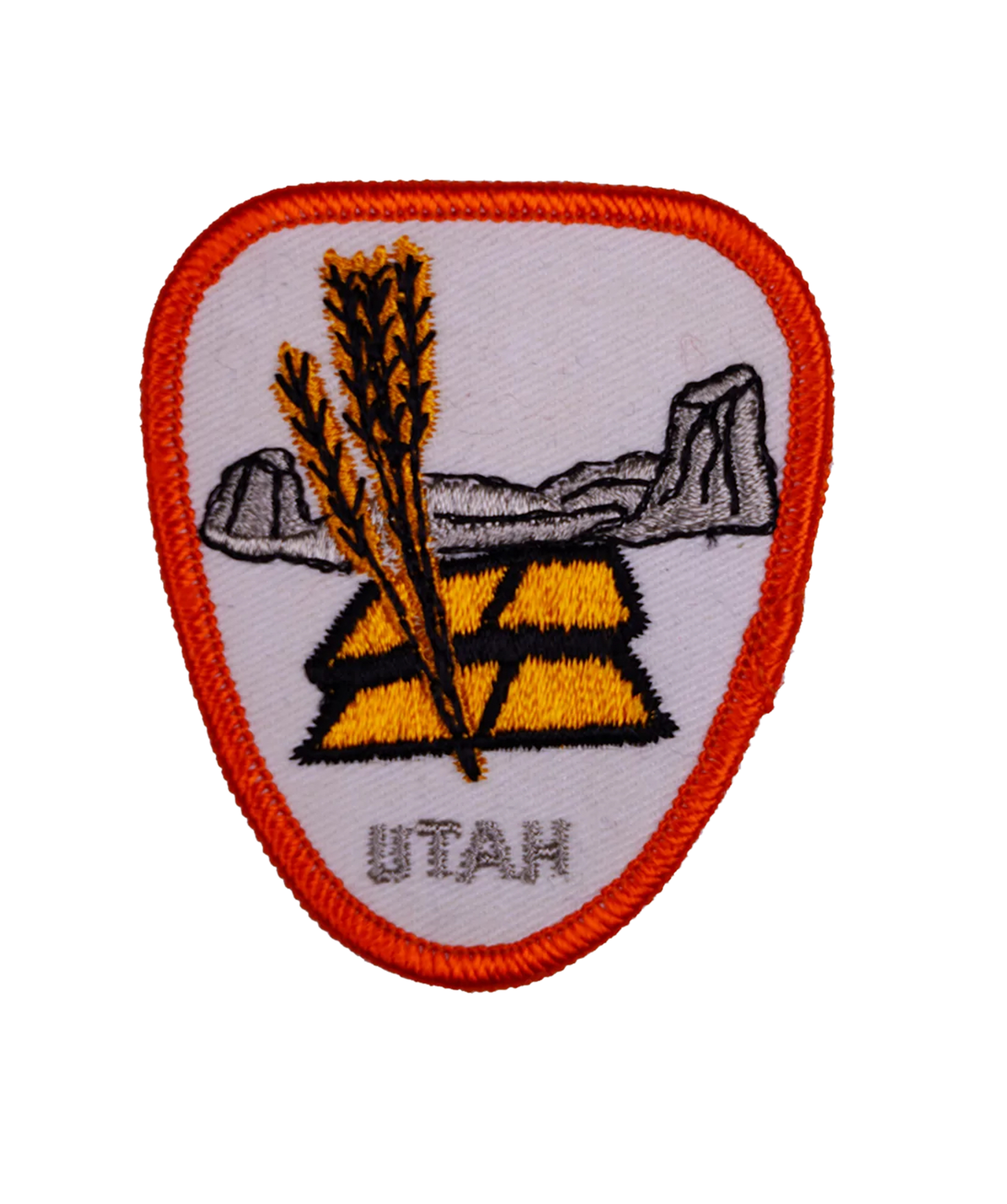 Vintage Utah Embroidered Patch