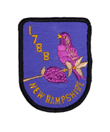 Vintage New Hampshire Embroidered Patch