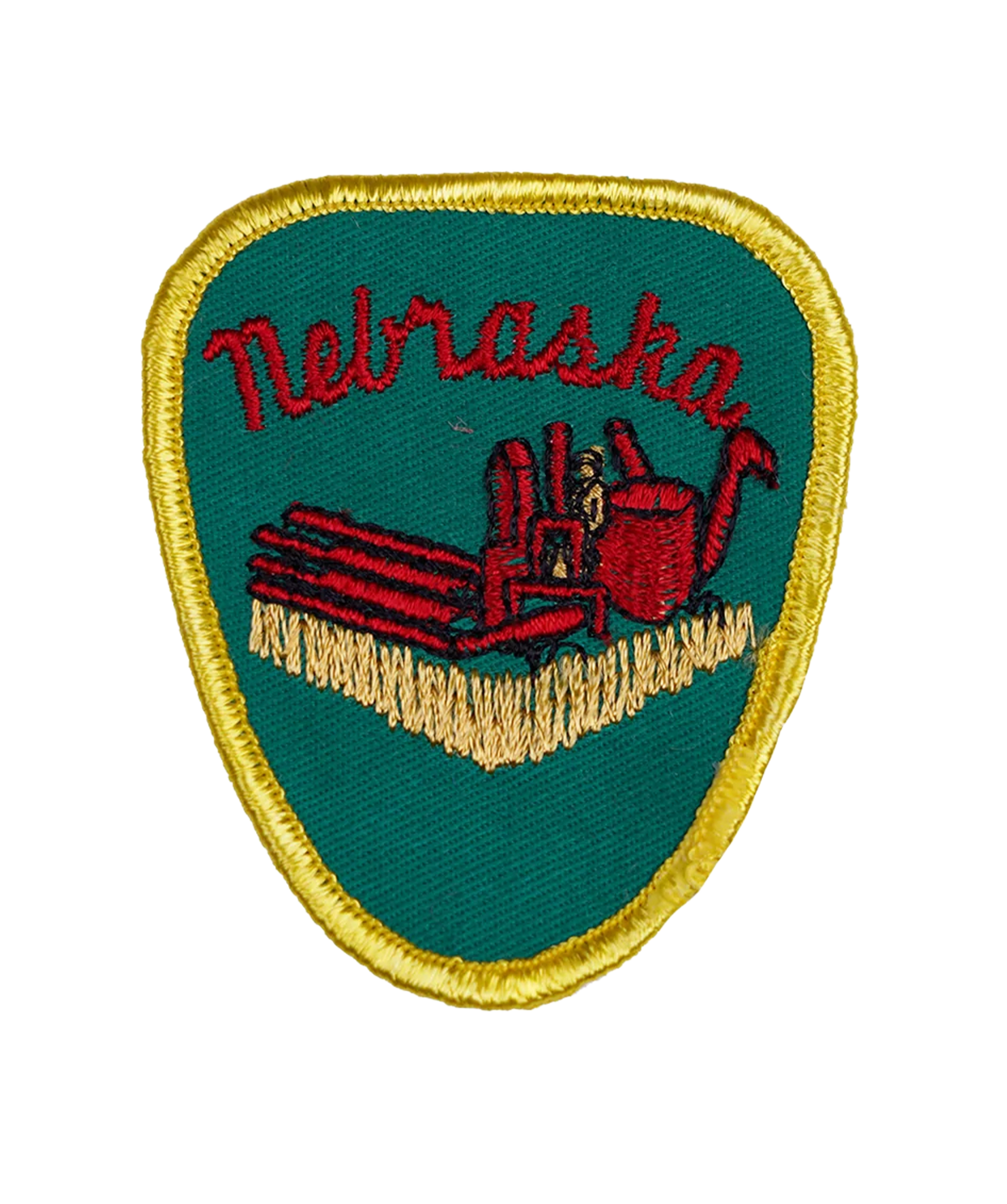 Vintage Nebraska Embroidered Patch