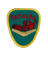 Vintage Nebraska Embroidered Patch