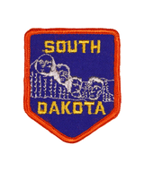 Vintage South Dakota Embroidered Patch
