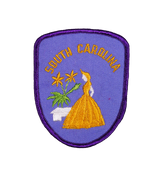 Vintage South Carolina Embroidered Patch