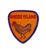 Vintage Rhode Island Embroidered Patch