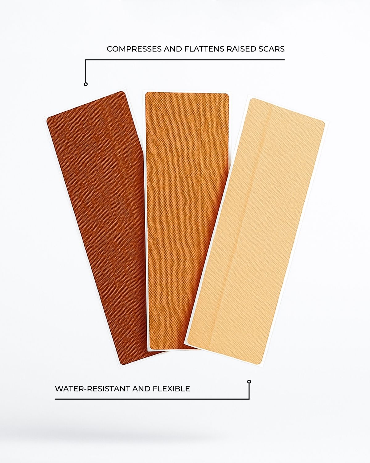 SCAR TAPE - 4PCS 6.5″ x 2″