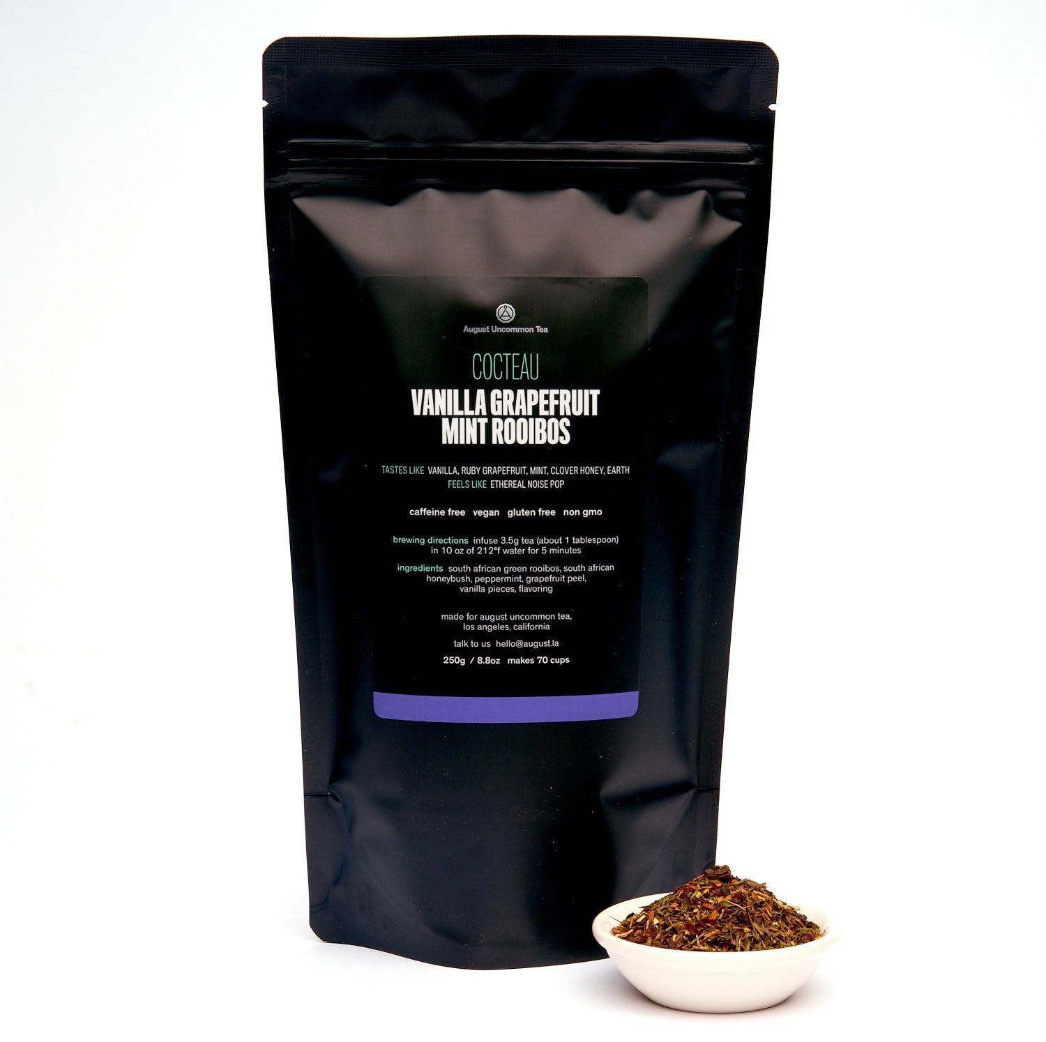 Cocteau - Vanilla Grapefruit Mint Rooibos Tea (Caffeine Free)