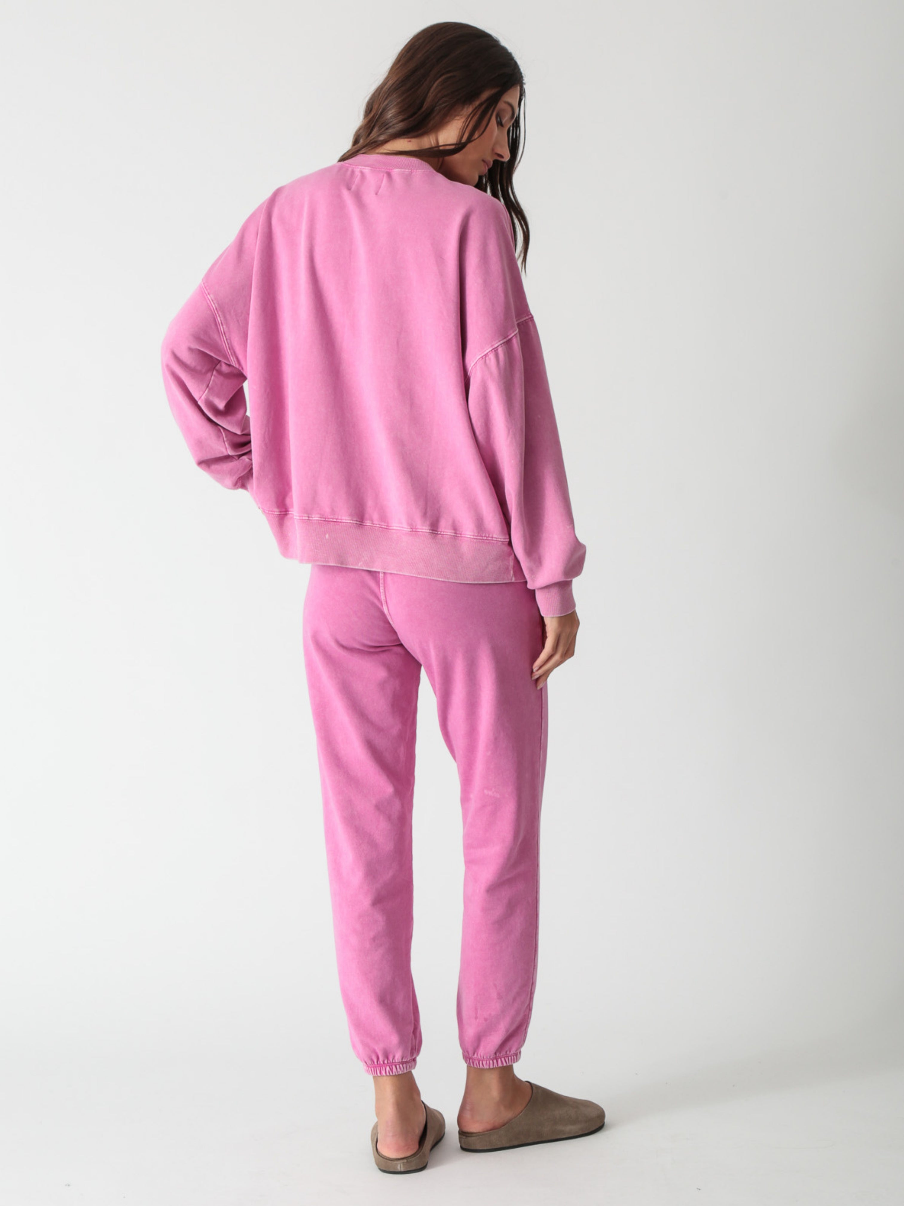 Ava Sweatshirt - Acid Peony