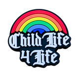 Child Life 4 Life Rainbow Shoe Charm